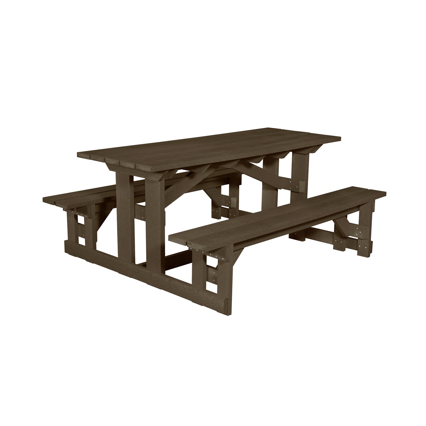 C.R. Plastics | 72" Rectangular Picnic Table - Mazdak Leisure