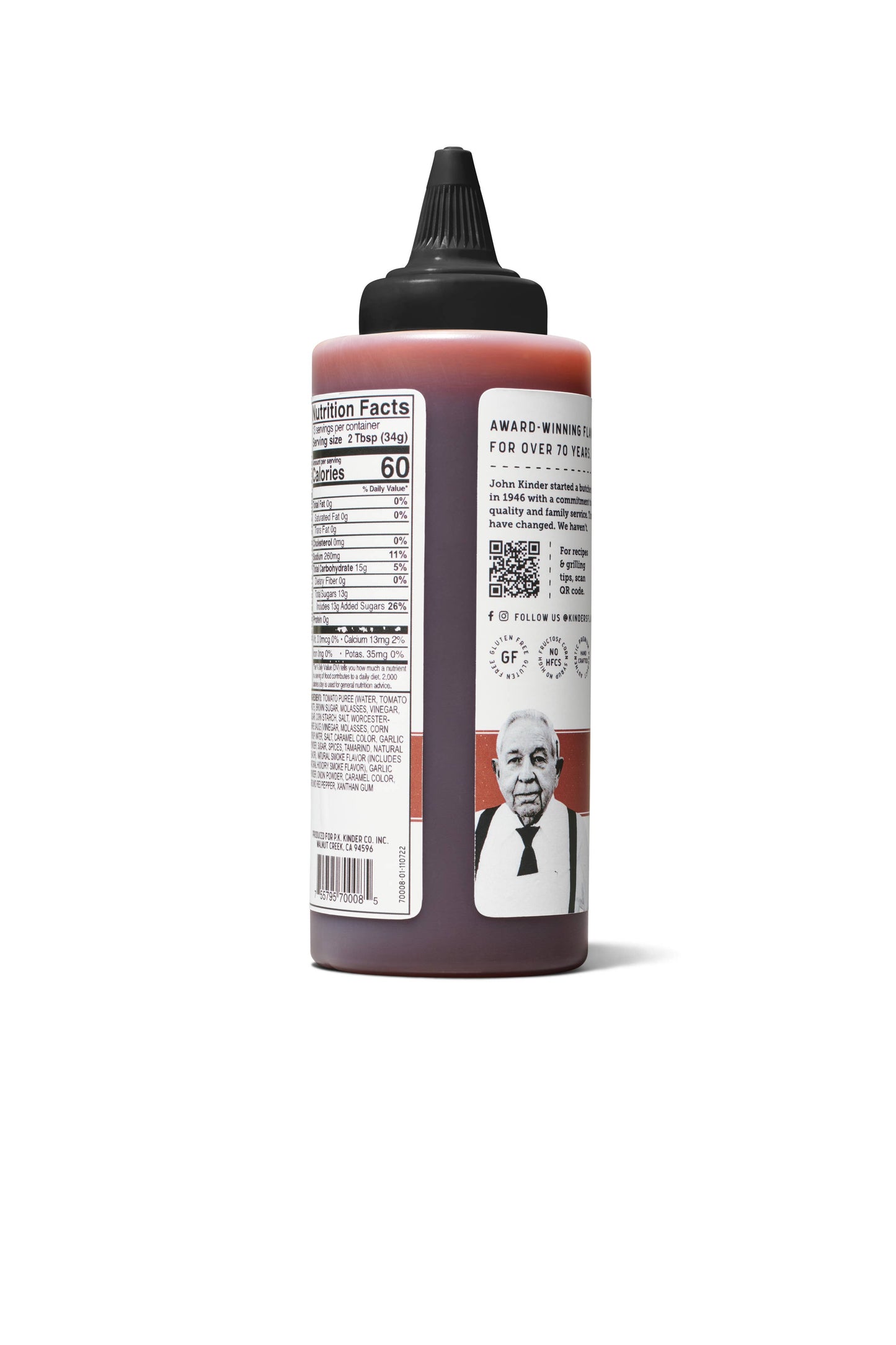 Kinder's | Hickory Brown Sugar (Molasses) BBQ Sauce 15.8oz - Mazdak Leisure