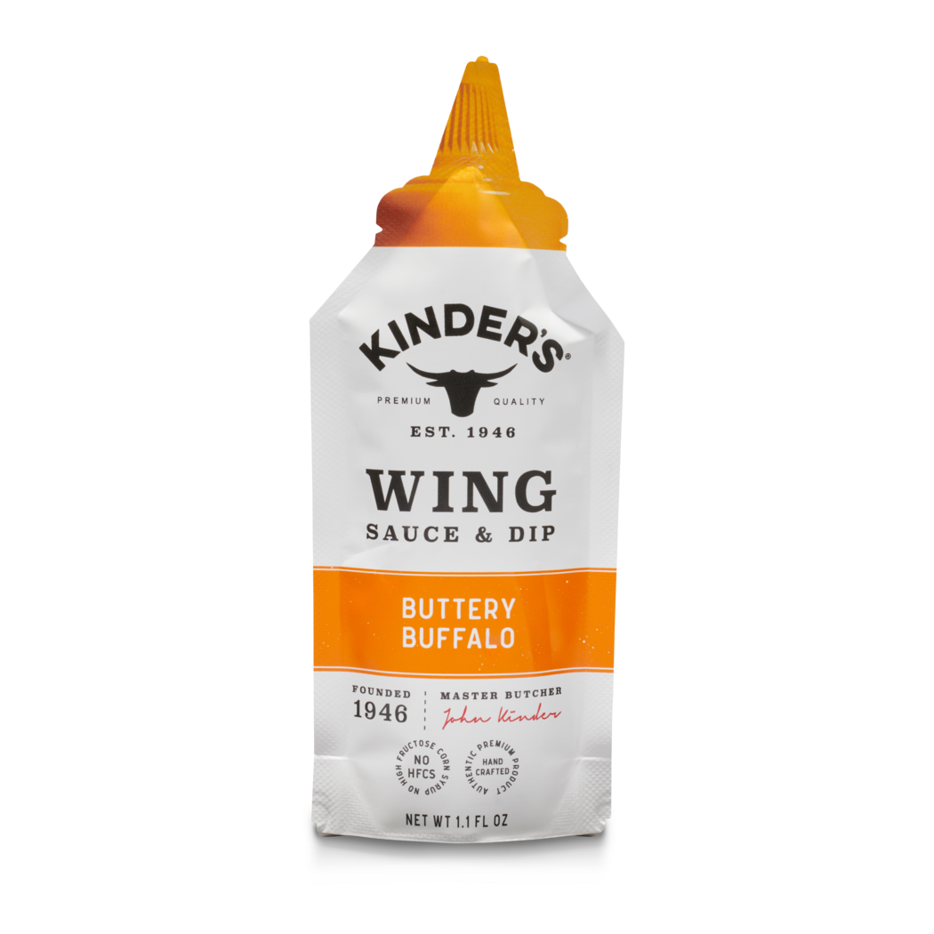 Kinder's | Sachets / Soft Bottles - Buttery Buffalo - Mazdak Leisure