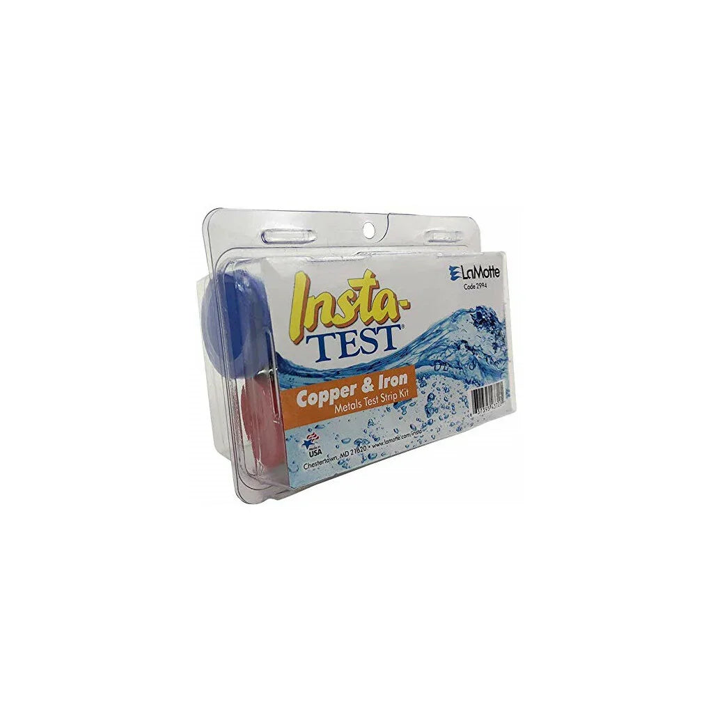 Insta-Test water testing kit packaging on a white background