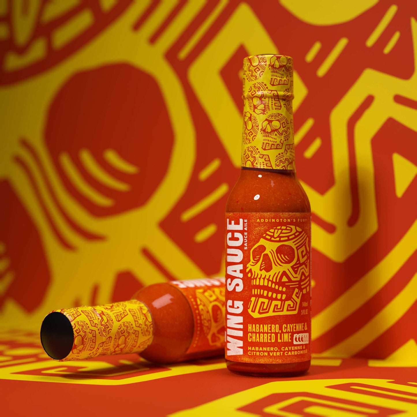 Fury | Wing Sauce - Buffalo Dill Hot Sauce - Mazdak Leisure