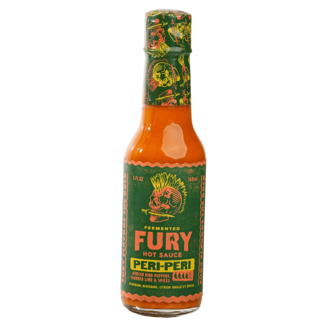 Fury | Peri-Peri Hot Sauce - African Style with Bird Peppers - Mazdak Leisure