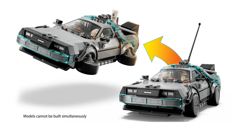 Speed Champions | Time Machine from Back to the Future