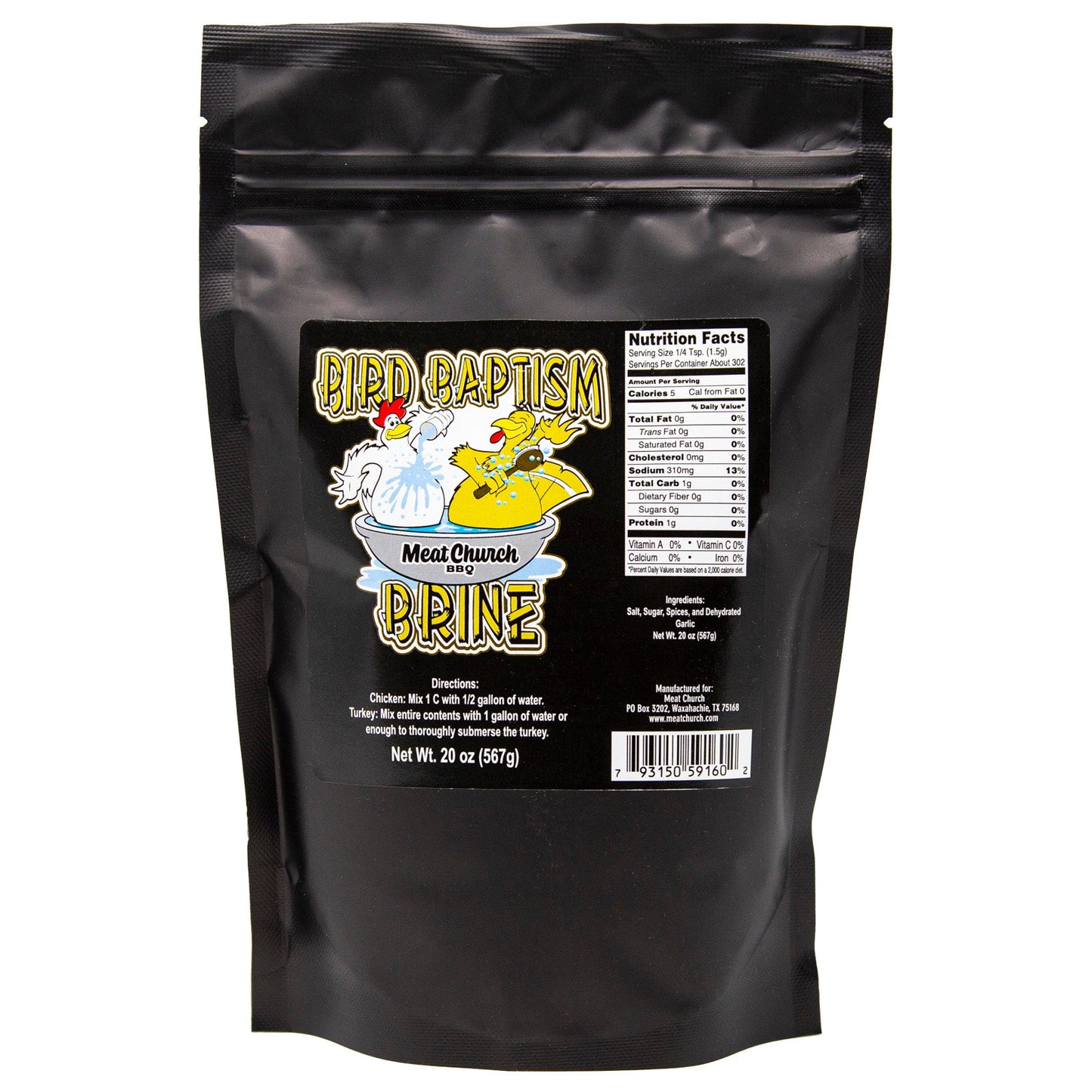 Meat Church | Bird Baptism Brine - Mazdak Leisure
