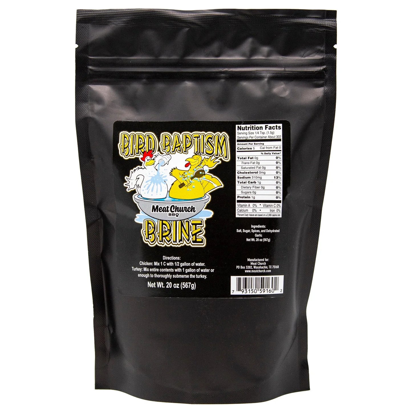Meat Church | Bird Baptism Brine - Mazdak Leisure