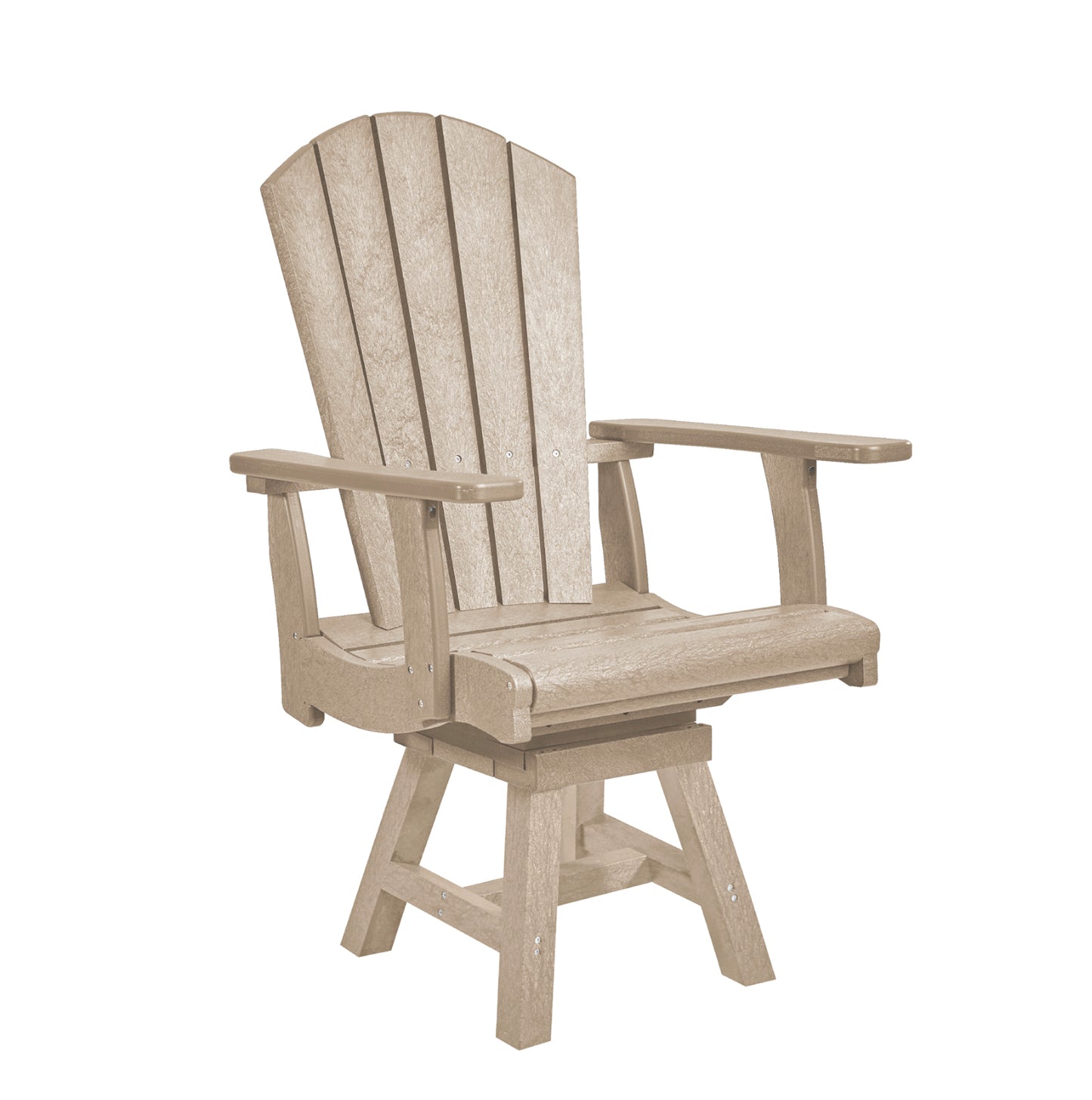 C.R. Plastics | Addy Swivel Dining Side Chair - Mazdak Leisure