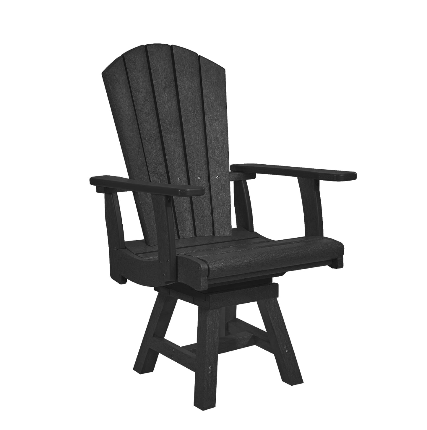 C.R. Plastics | Addy Swivel Dining Side Chair - Mazdak Leisure