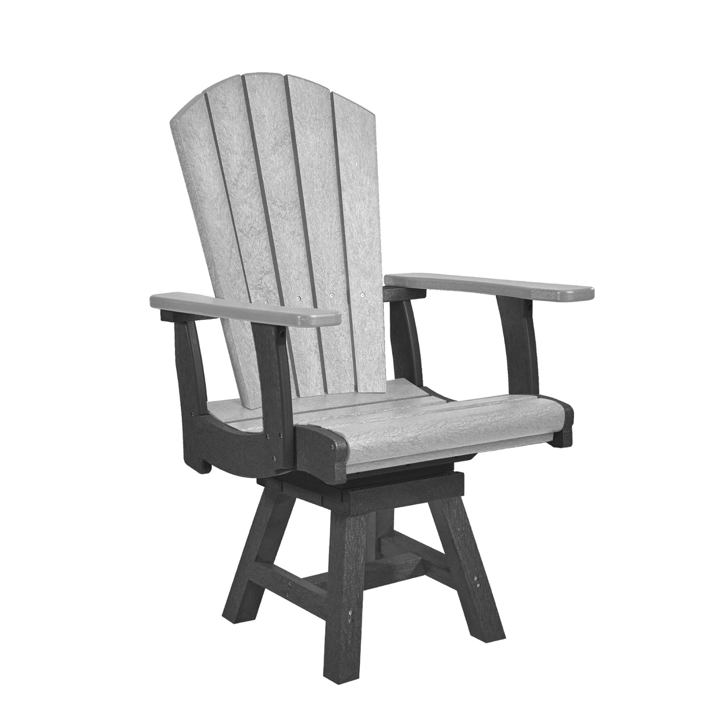 C.R. Plastics | Addy Swivel Dining Side Chair - Mazdak Leisure