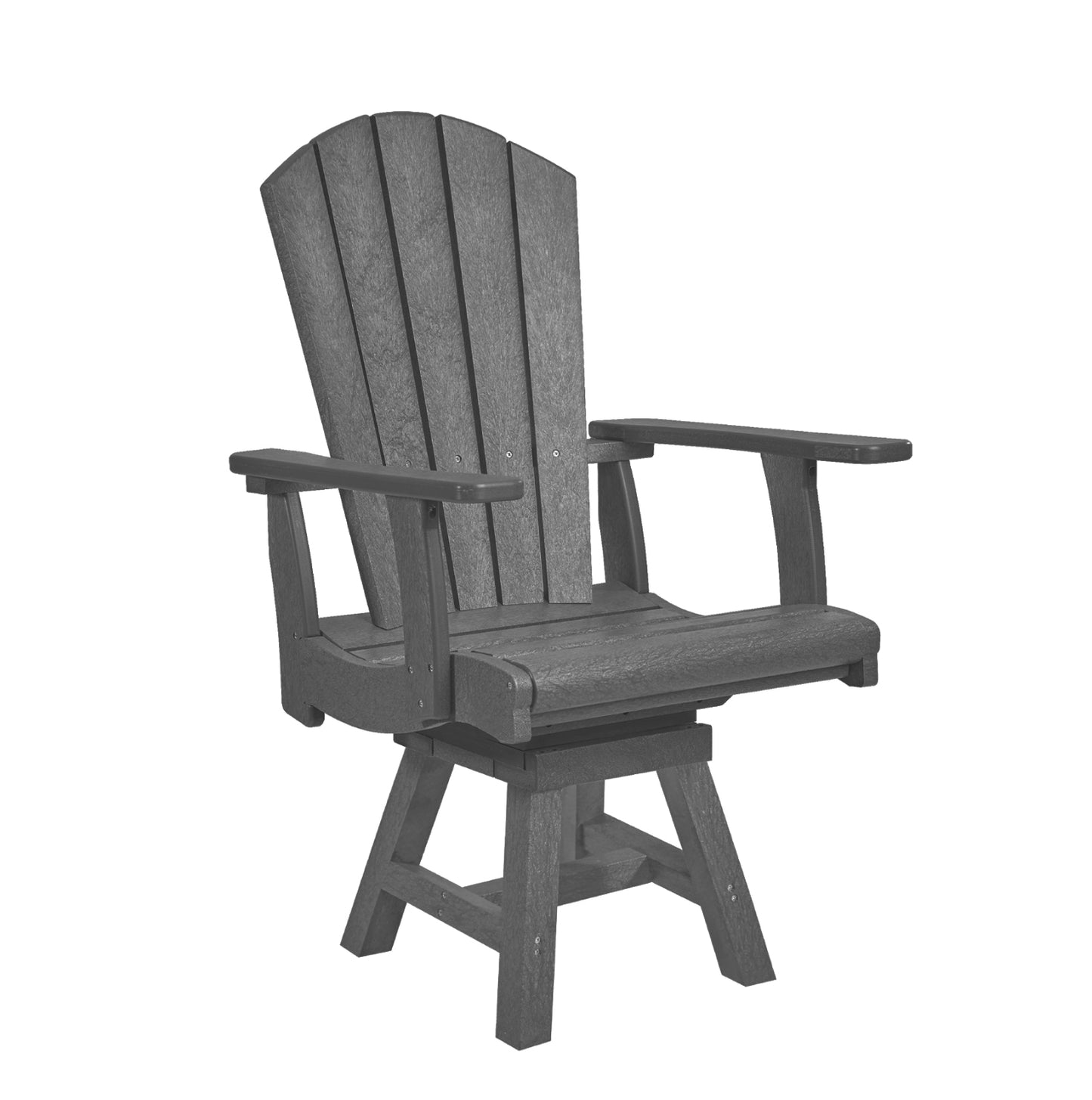 C.R. Plastics | Addy Swivel Dining Side Chair - Mazdak Leisure