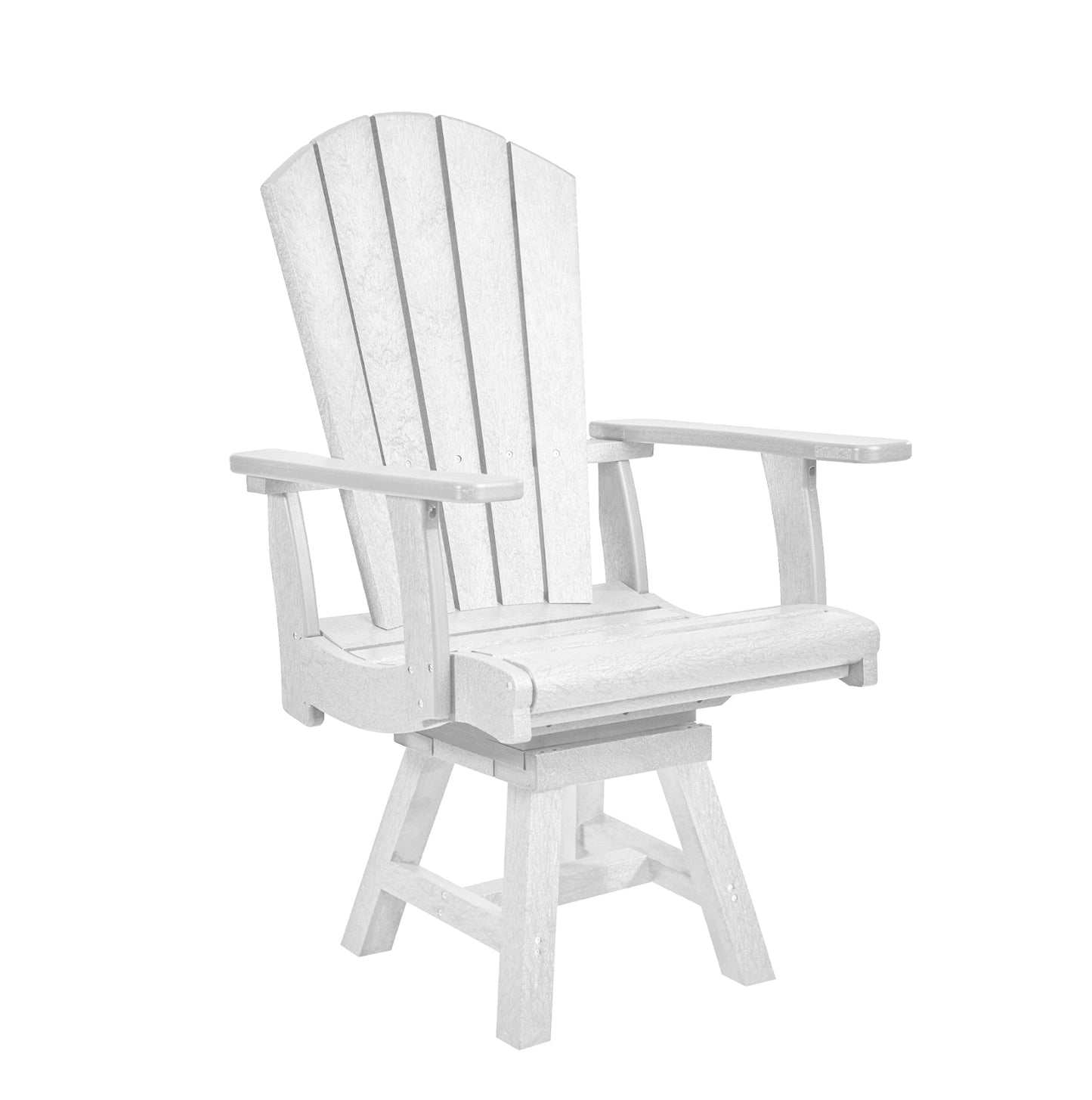 C.R. Plastics | Addy Swivel Dining Side Chair - Mazdak Leisure
