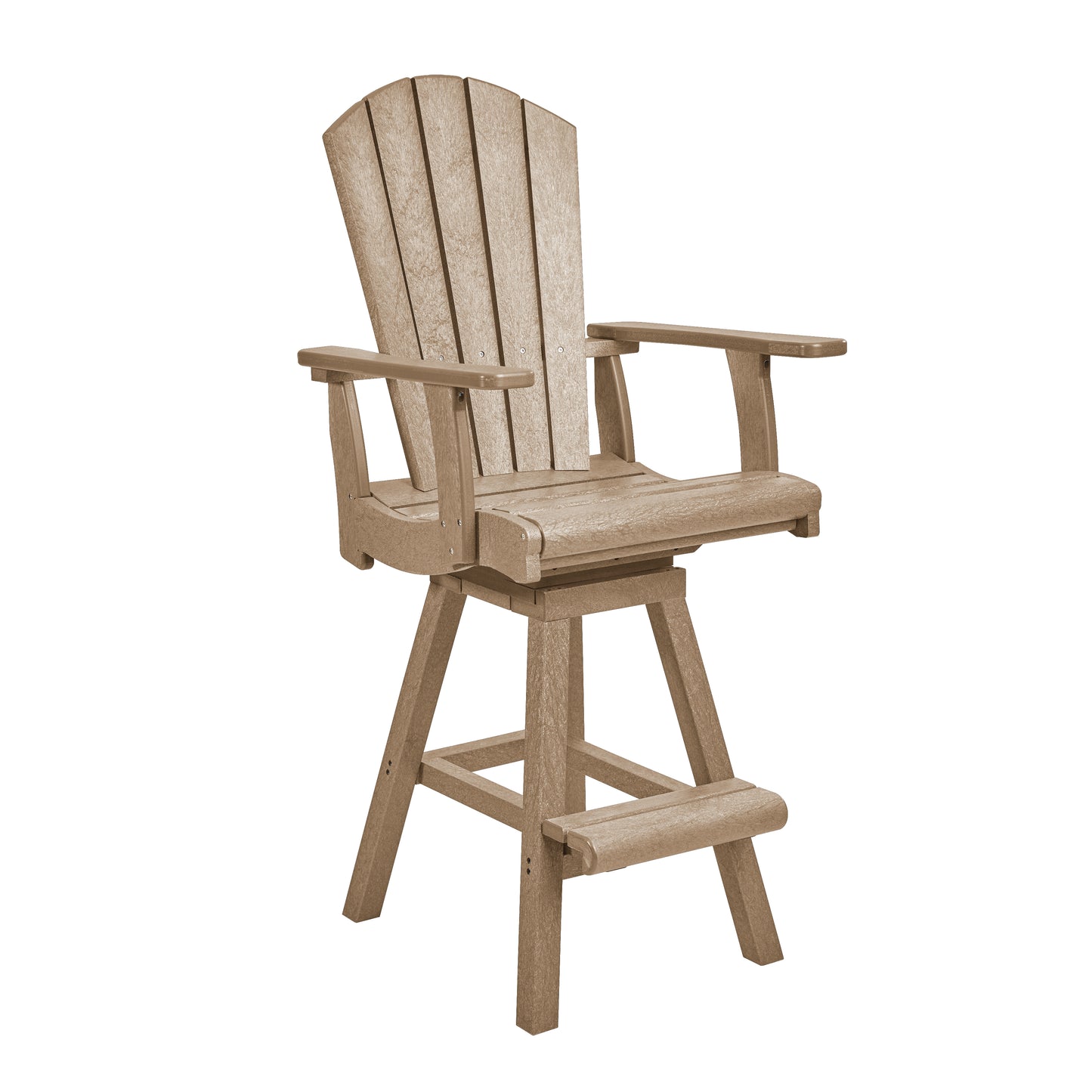 C.R. Plastics | Swivel Pub Arm Chair - Mazdak Leisure