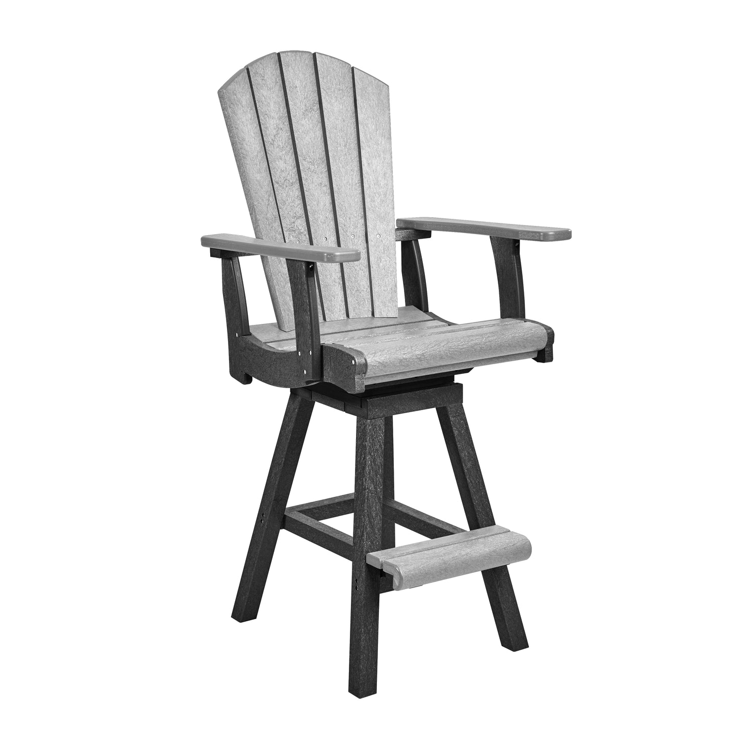 C.R. Plastics | Swivel Pub Arm Chair - Mazdak Leisure