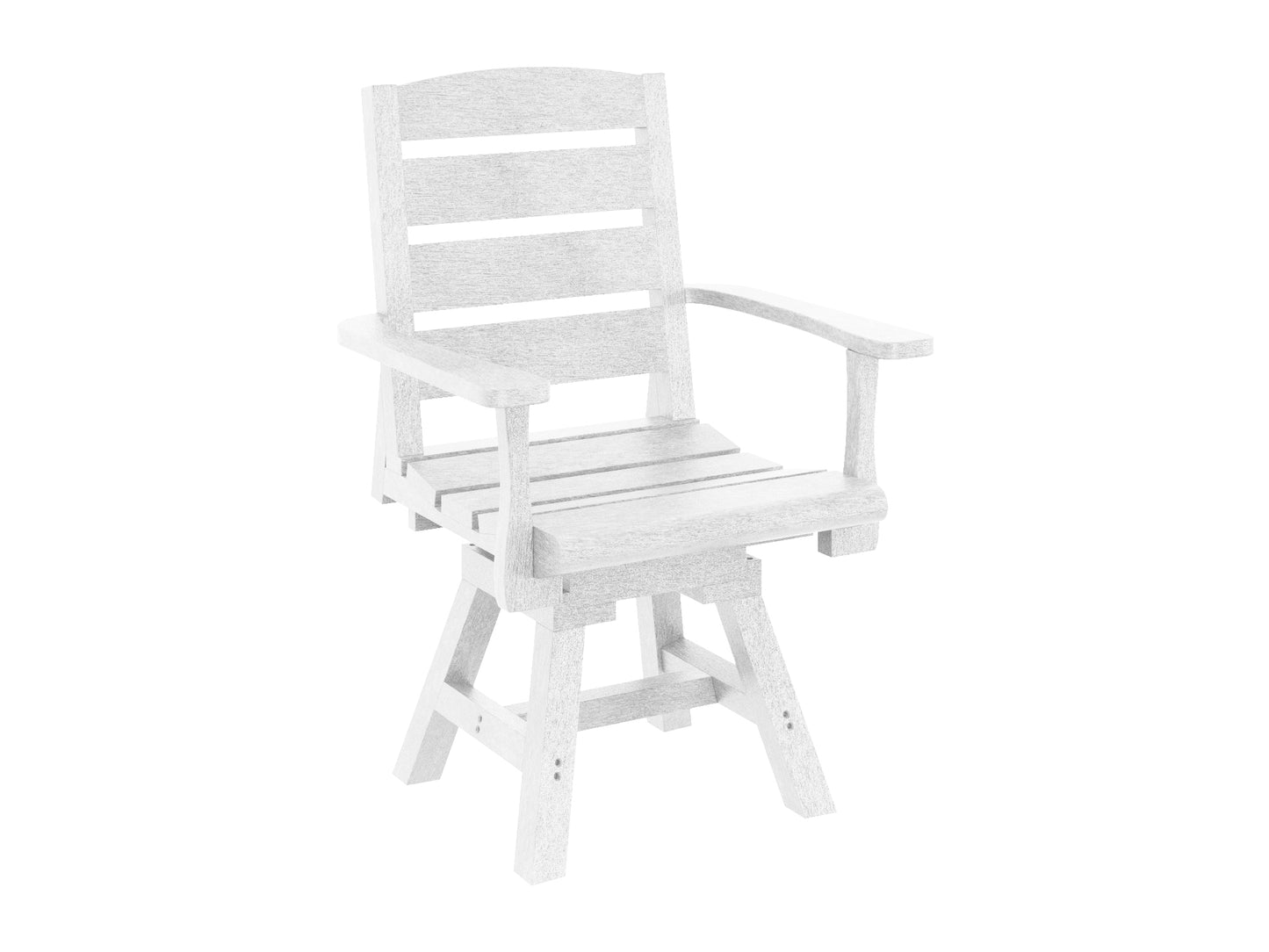 C.R. Plastics | Napa Dining Swivel Arm Chair - Mazdak Leisure