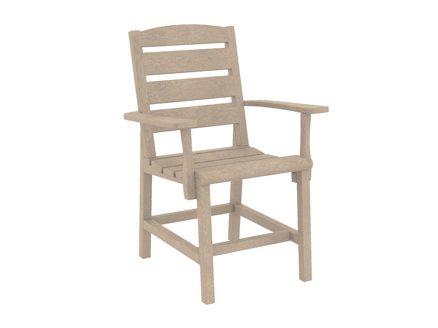 C.R. Plastics | Napa Dining Arm Chair - Mazdak Leisure