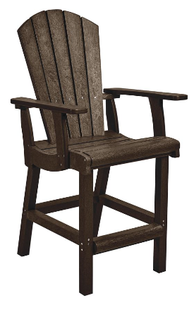 C.R. Plastics | Classic Counter Arm Chair - Mazdak Leisure
