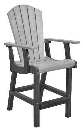 C.R. Plastics | Classic Counter Arm Chair - Mazdak Leisure