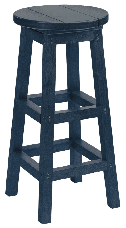 C.R. Plastics | Swivel Barstool Pub Height - Mazdak Leisure