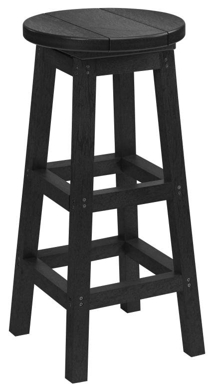 C.R. Plastics | Swivel Barstool Pub Height - Mazdak Leisure