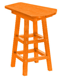 C.R. Plastics | Bar Height Small Table - Mazdak Leisure