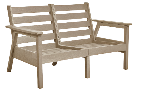 C.R. Plastics | Tofino Loveseat Frame - Mazdak Leisure