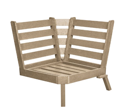 C.R. Plastics | Tofino Corner Sectional Piece Frame - Mazdak Leisure