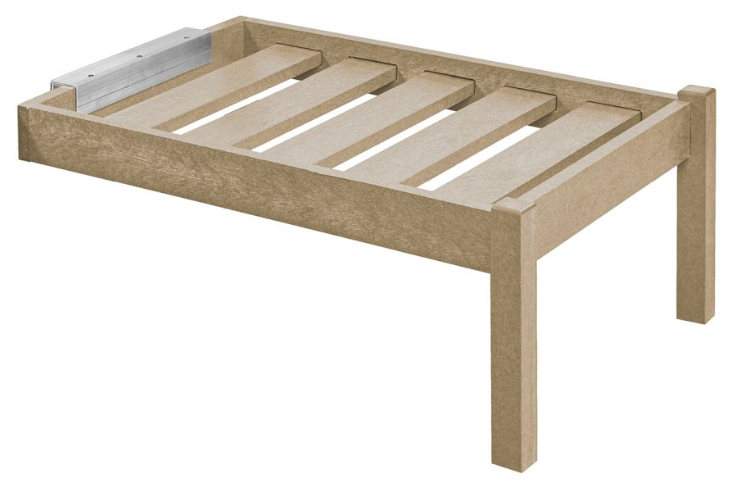C.R. Plastics | Tofino Chaise Extension Frame - Mazdak Leisure