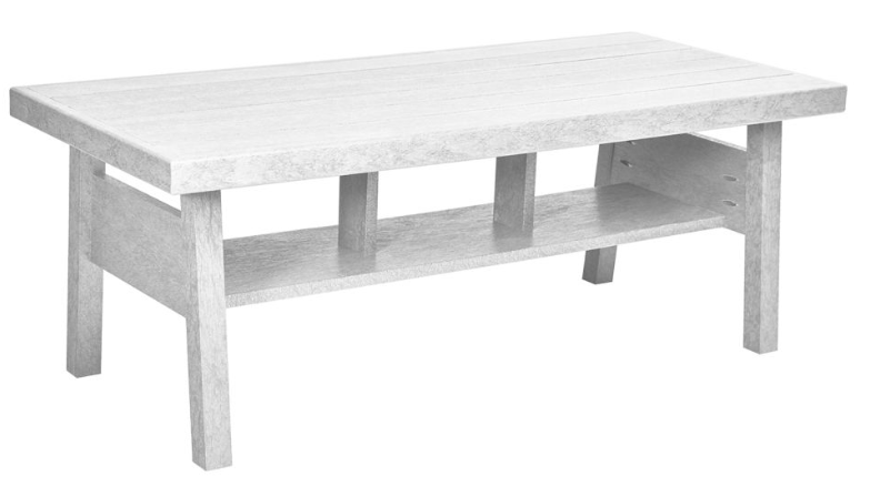 C.R. Plastics | Tofino 49" Coffee Table - Mazdak Leisure