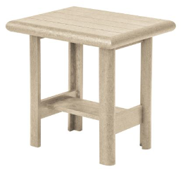 C.R. Plastics | Stratford 19" End Table - Mazdak Leisure