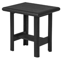 C.R. Plastics | Stratford 19" End Table - Mazdak Leisure