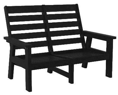C.R. Plastics | Charleston High Back Loveseat - Mazdak Leisure