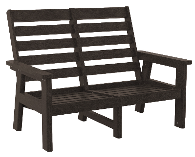C.R. Plastics | Charleston High Back Loveseat - Mazdak Leisure