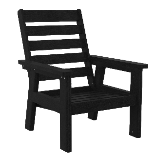 C.R. Plastics | Charleston High Back Arm Chair Frame - Mazdak Leisure