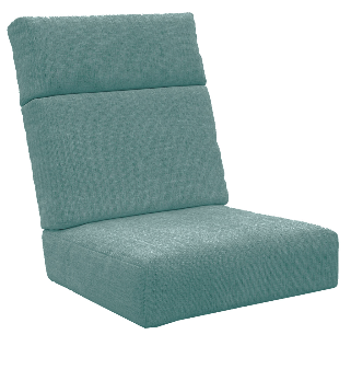 C.R. Plastics | High Back Deep Seating Cushion Set - Mazdak Leisure