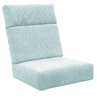 C.R. Plastics | High Back Deep Seating Cushion Set - Mazdak Leisure