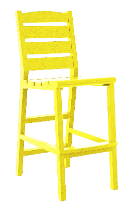 C.R. Plastics | Napa Pub Side Chair - Mazdak Leisure