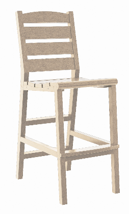 C.R. Plastics | Napa Pub Side Chair - Mazdak Leisure