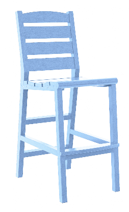 C.R. Plastics | Napa Pub Side Chair - Mazdak Leisure