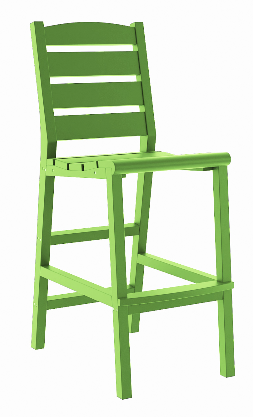C.R. Plastics | Napa Pub Side Chair - Mazdak Leisure