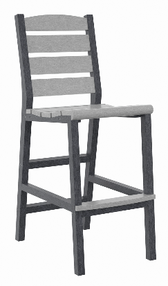 C.R. Plastics | Napa Pub Side Chair - Mazdak Leisure
