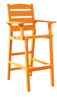 C.R. Plastics | Napa Pub Arm Chair - Mazdak Leisure