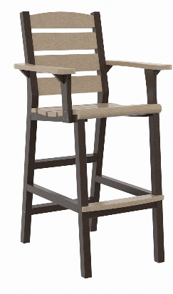 C.R. Plastics | Napa Pub Arm Chair - Mazdak Leisure