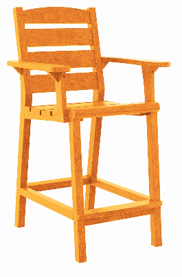 C.R. Plastics | Napa Counter Arm Chair - Mazdak Leisure