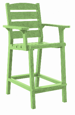 C.R. Plastics | Napa Counter Arm Chair - Mazdak Leisure