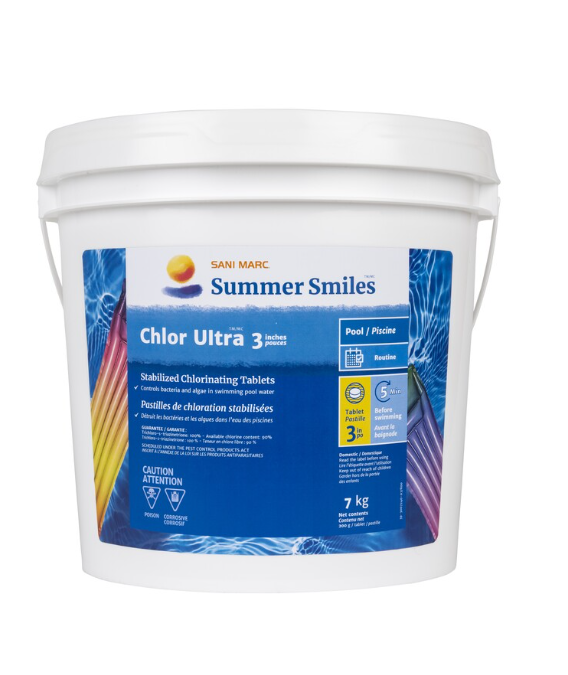 Summer Smiles | Chlor Ultra 3" - Mazdak Leisure