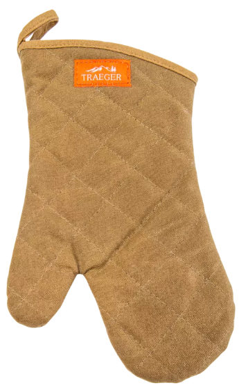 Traeger | BBQ Mitt Brown Canvas & Leather - Mazdak Leisure