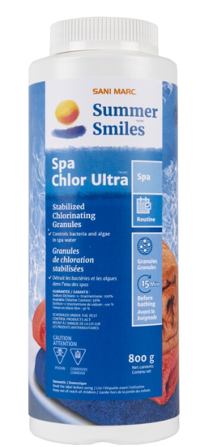 Summer Smiles | Spa Chlor Ultra - Mazdak Leisure