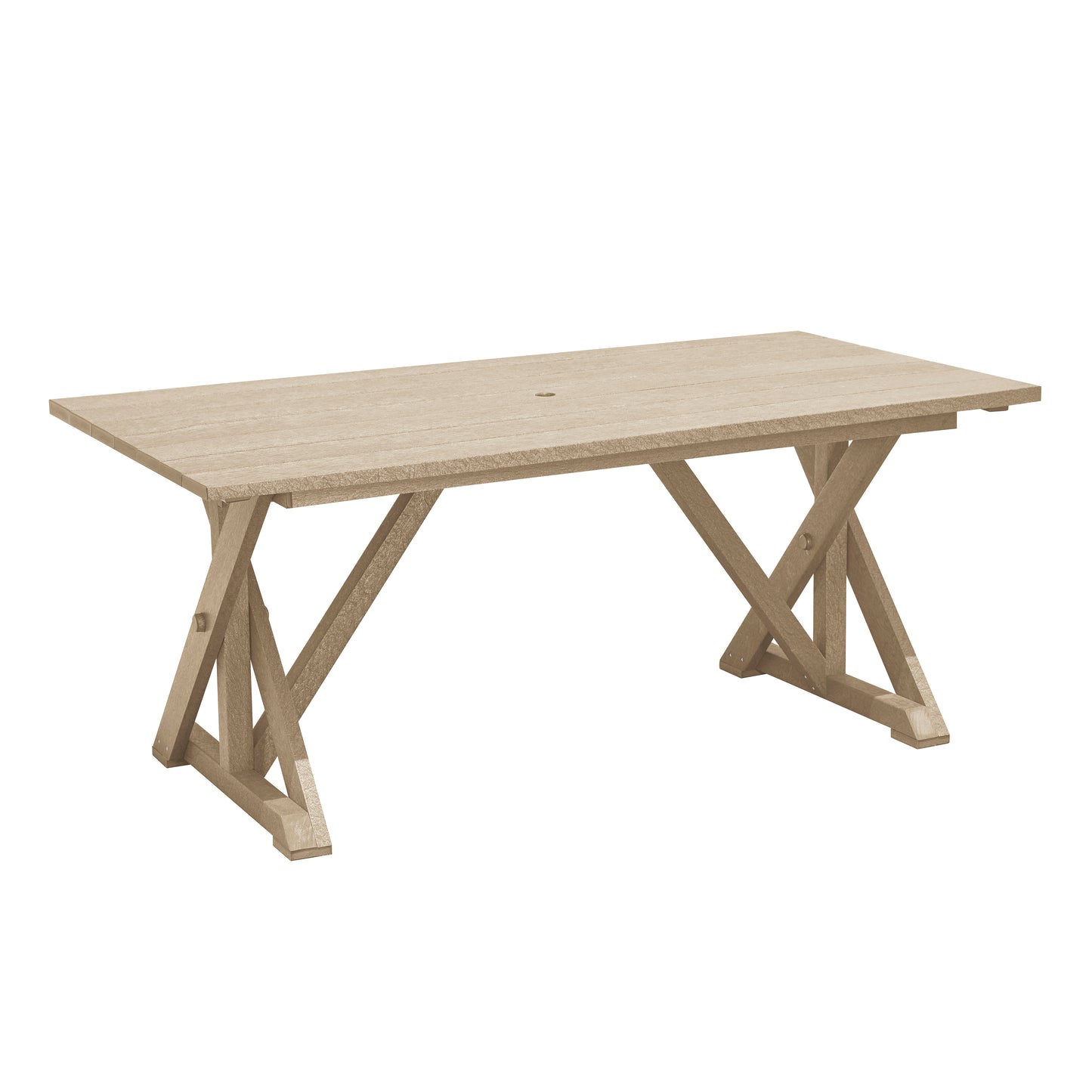 C.R. Plastics | Harvest Wide Dining Table - Mazdak Leisure