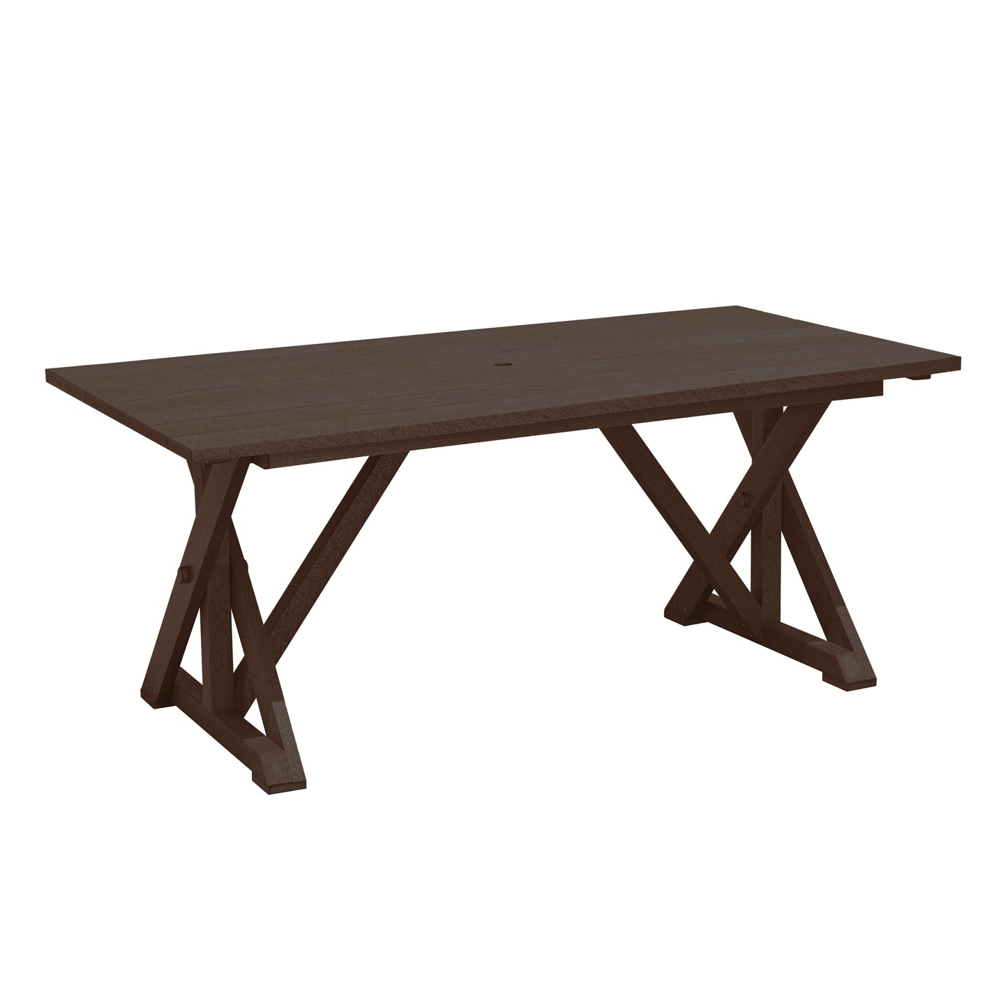 C.R. Plastics | Harvest Wide Dining Table - Mazdak Leisure