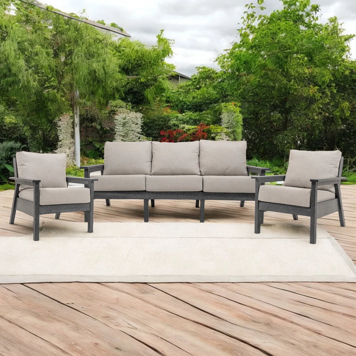 NorthHaven by C. R. Plastics | Tofino Sofa with Chairs Set