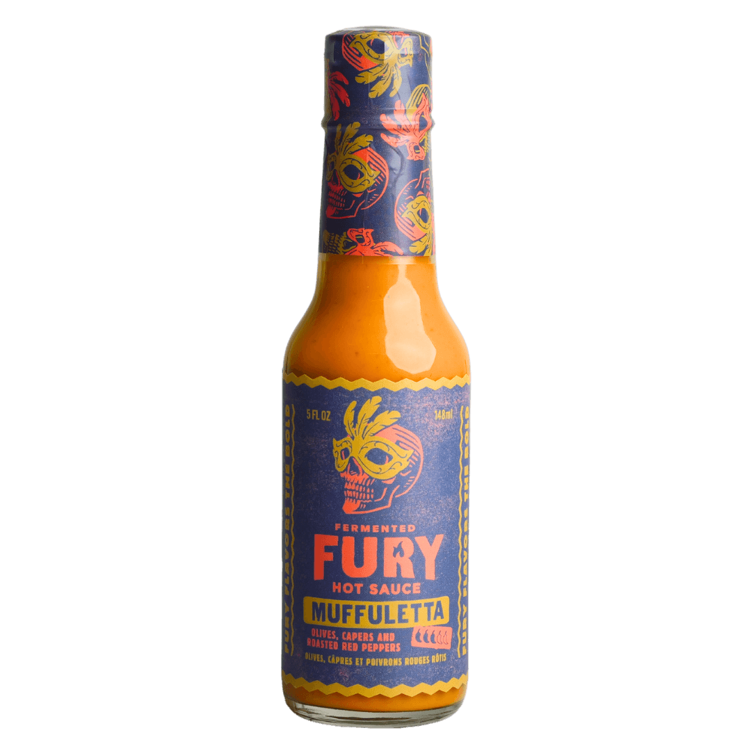 Fury | Muffuletta - Italian Olive Hot Sauce - Mazdak Leisure